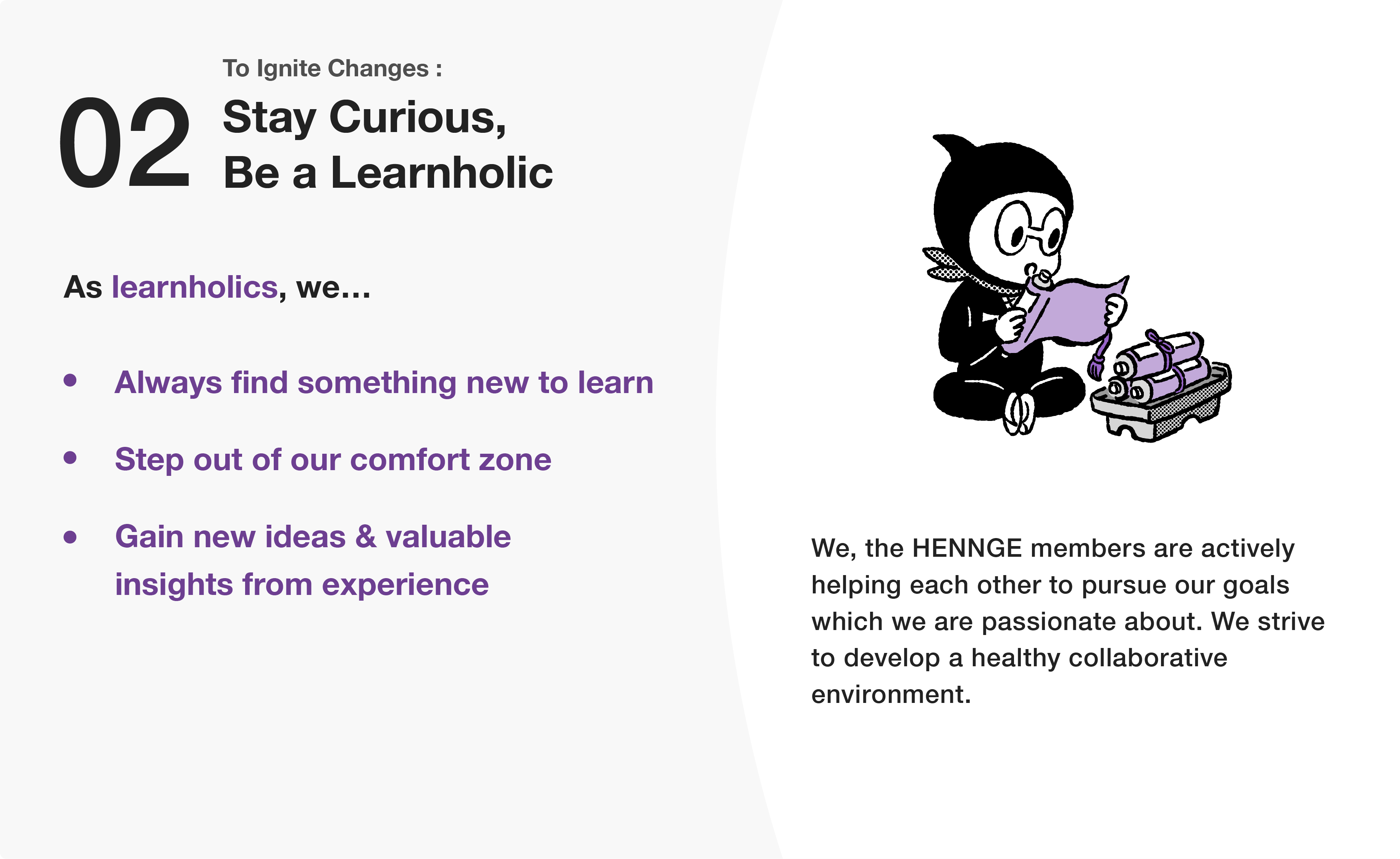 02 STAY CURIOUS, BE A LEARNAHOLIC