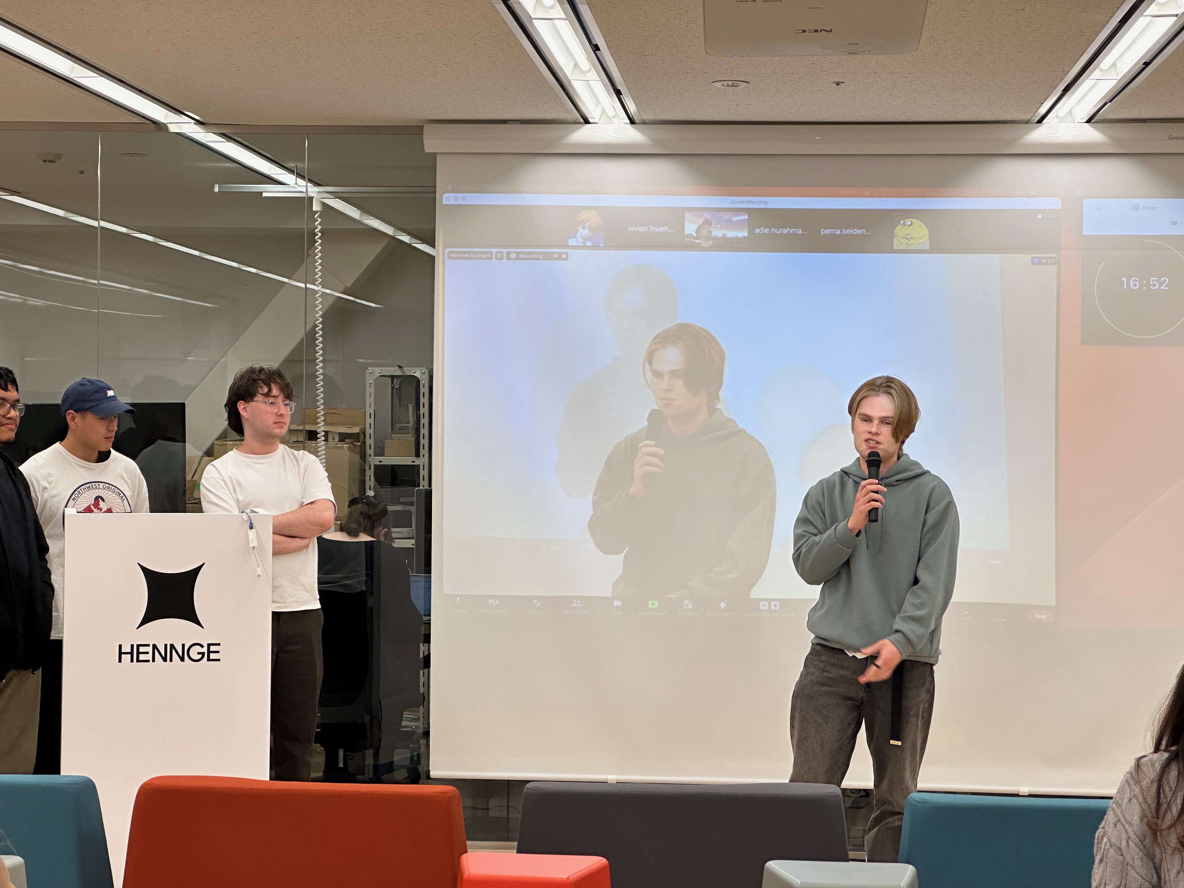 GIP Intern at HENNGE's Monthly Technical Session